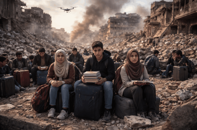Studenti palestinesi bloccati a Gaza: borse di studio italiane sospese nel limbo della guerra
